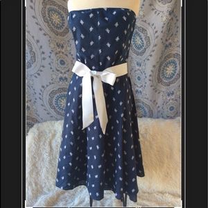 Guess strapless dress